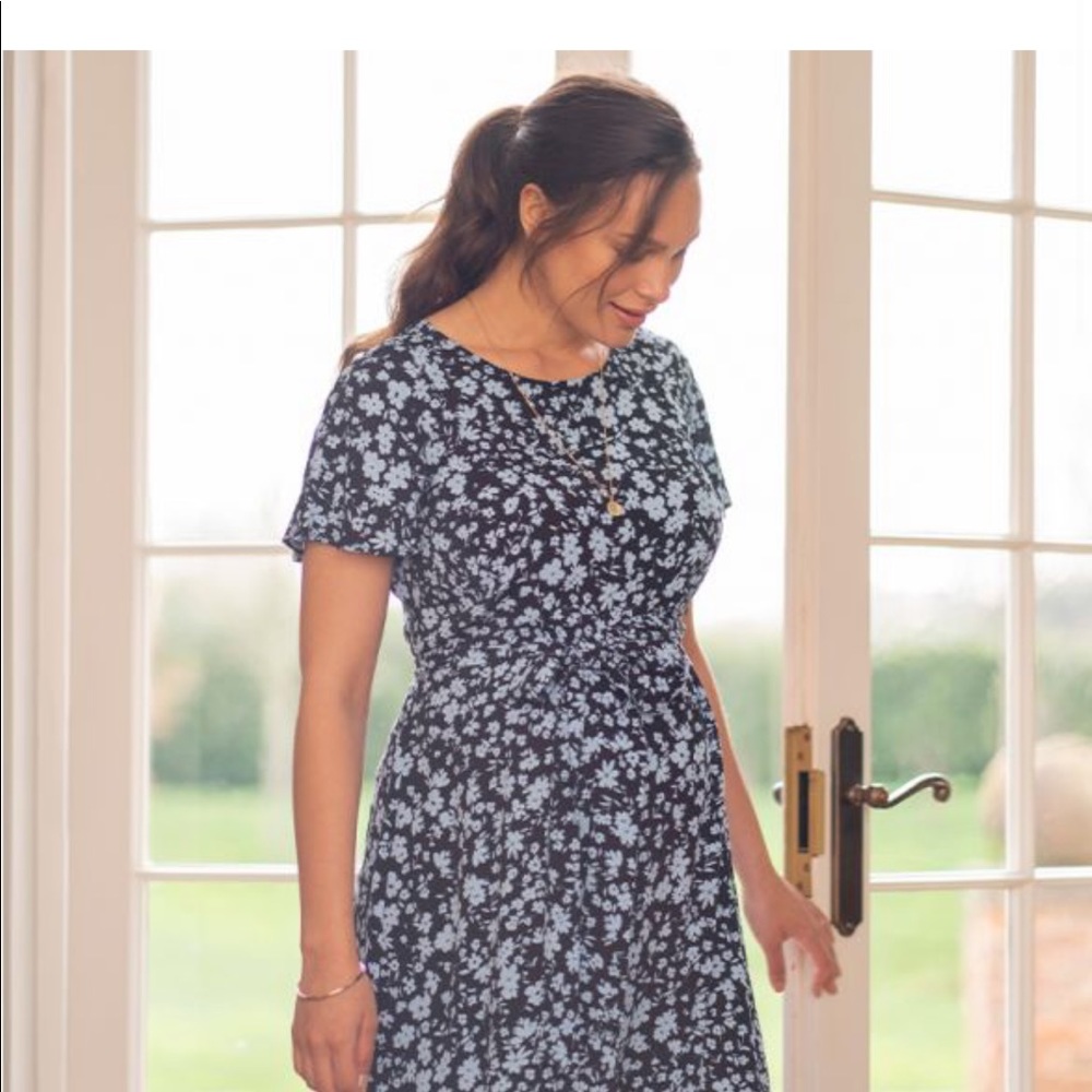 Seraphine maternity and nursing dress